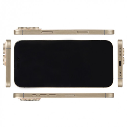 iPhone 16 Pro Max factice écran noir (or) SH695J846-07