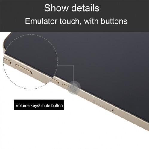 iPhone 16 Pro Max factice écran noir (or) SH695J846-07
