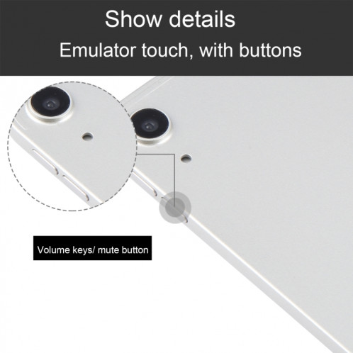 Pour iPad Air 11 2024 Écran noir non fonctionnel Modèle d'affichage factice factice (argent) SH696S1129-07