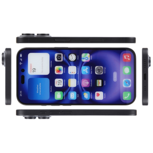 Pour iPhone 16, écran couleur, modèle factice non fonctionnel (noir) SH700B1654-07