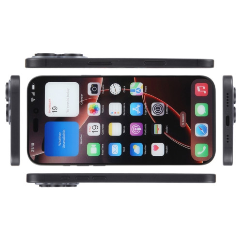 Pour iPhone 16 Pro, écran couleur, modèle factice non fonctionnel (noir) SH702B284-07