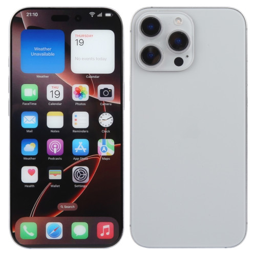 Pour iPhone 16 Pro, écran couleur, modèle factice non fonctionnel (naturel) SH702H807-07