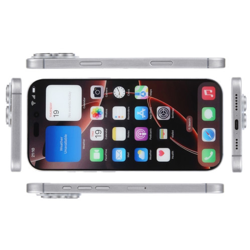 Pour iPhone 16 Pro, écran couleur, modèle factice non fonctionnel (naturel) SH702H807-07