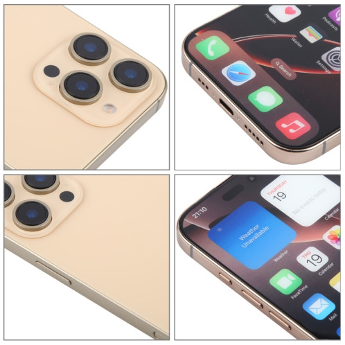 Pour iPhone 16 Pro Max, écran couleur non fonctionnel, faux modèle d'affichage factice (désert) SH703J1678-07
