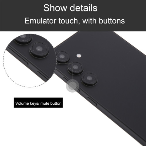 Pour Samsung Galaxy S24 FE 5G Écran couleur factice non fonctionnel Modèle d'affichage factice (Graphite) SH724B876-07