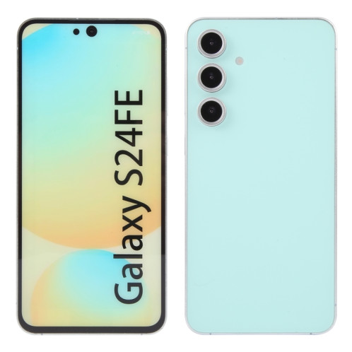 Pour Samsung Galaxy S24 FE 5G Écran couleur non fonctionnel Modèle d'affichage factice factice (menthe) SH724G295-07