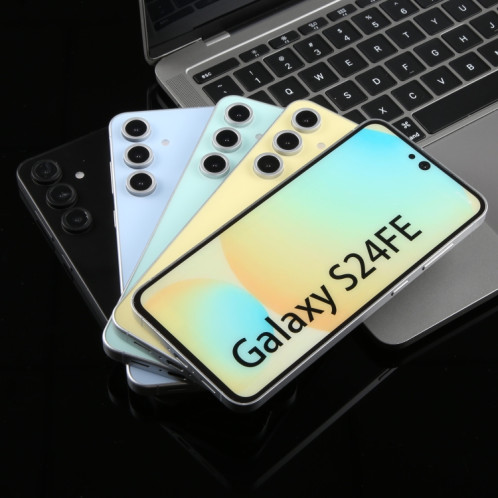 Pour Samsung Galaxy S24 FE 5G Écran couleur factice non fonctionnel Modèle d'affichage factice (jaune) SH724Y288-07