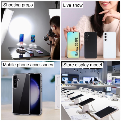 Pour Samsung Galaxy S24 FE 5G Écran couleur non fonctionnel Modèle d'affichage factice factice (menthe) SH724G295-07