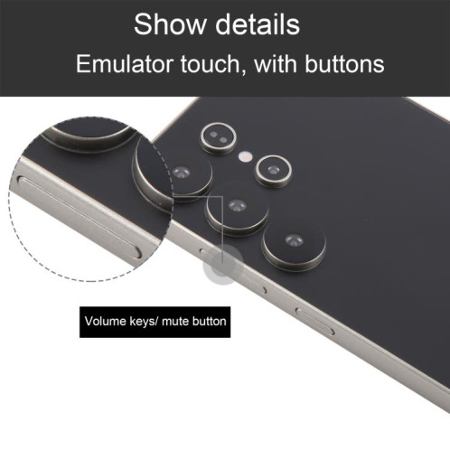 Pour Samsung Galaxy S25 Ultra 5G Écran noir non fonctionnel Modèle d'affichage factice factice (noir gris) SH25BH431-07