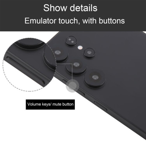 Pour Samsung Galaxy S25 Ultra 5G Écran noir non fonctionnel Modèle d'affichage factice factice (noir) SH725B449-07