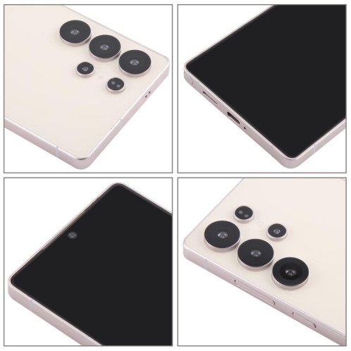 Pour Samsung Galaxy S25 Ultra 5G Écran noir non fonctionnel Modèle d'affichage factice factice (or) SH725J760-07