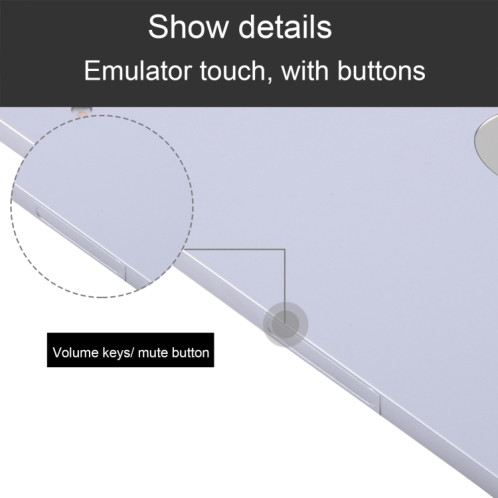Pour iPad mini 2024, écran noir, modèle d'affichage factice non fonctionnel (violet) SH726P1197-07