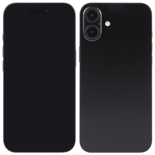 Pour iPhone 16, écran noir, faux modèle d'affichage factice non fonctionnel (noir) SH910B1880-07