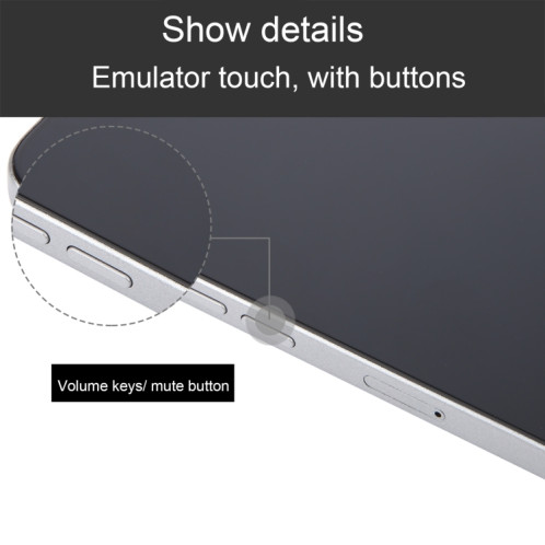 Pour iPhone 16 Pro, écran noir, faux modèle d'affichage factice non fonctionnel (naturel) SH912H802-07