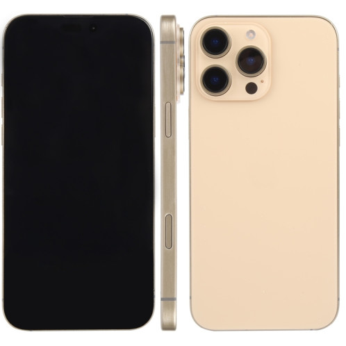 Pour iPhone 16 Pro, écran noir, faux modèle d'affichage factice non fonctionnel (désert) SH912J202-07
