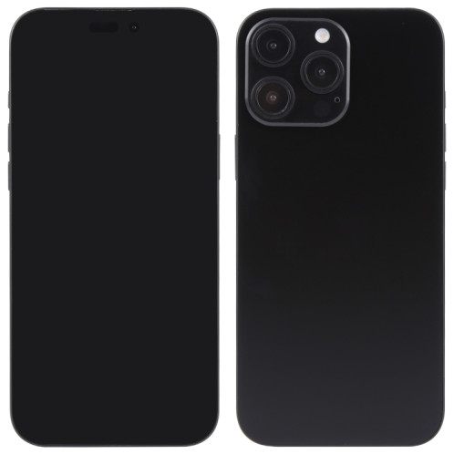 Pour iPhone 16 Pro Max, écran noir, faux modèle d'affichage factice non fonctionnel (noir) SH913B926-07