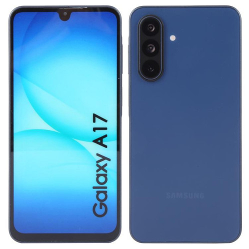 Écran couleur factice pour Samsung Galaxy A17 (bleu) SH781L386-07