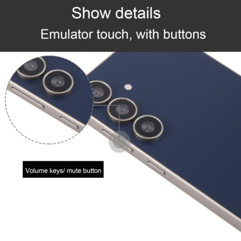 Écran noir pour Samsung Galaxy S25 FE 5G, modèle factice et non fonctionnel (bleu) SH783L1078-07