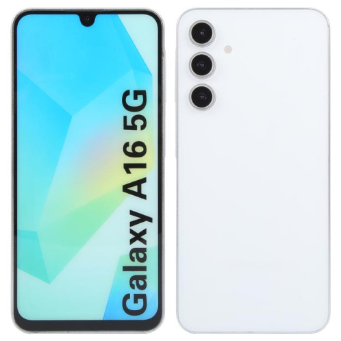 Pour Samsung Galaxy A16 5G, écran couleur non fonctionnel, faux modèle d'affichage factice (blanc) SH810W907-07