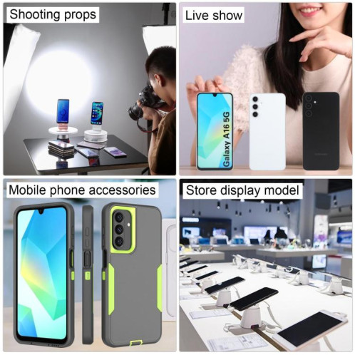 Pour Samsung Galaxy A16 5G Écran couleur factice non fonctionnel Modèle d'affichage factice (noir) SH810B1865-07
