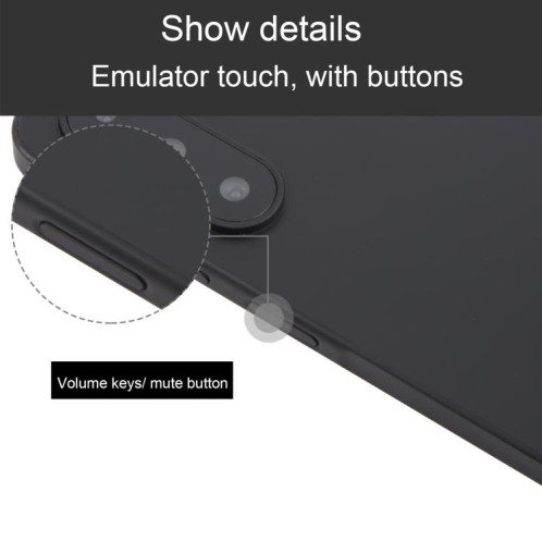 Pour Samsung Galaxy A26 Écran noir Faux modèle d'affichage factice non fonctionnel (noir) SH811B788-07