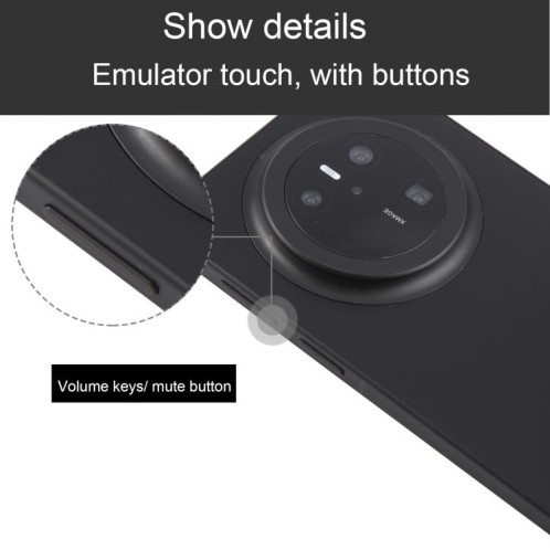 Pour Huawei Mate 70 Écran noir Modèle d'affichage factice non fonctionnel (noir) SH814B266-07