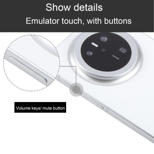 Pour Huawei Mate 70 Écran noir Modèle d'affichage factice non fonctionnel (blanc) SH814W505-07