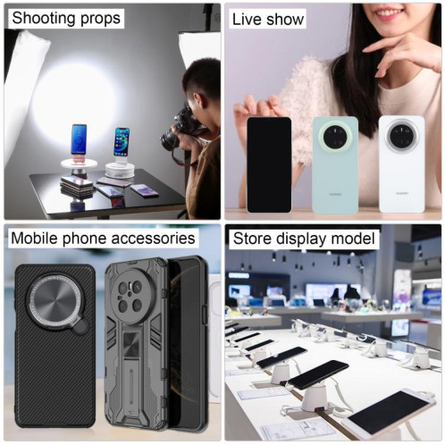 Pour Huawei Mate 70 Écran noir Modèle d'affichage factice non fonctionnel (blanc) SH814W505-07