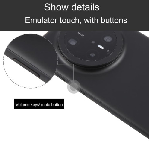 Pour Huawei Mate 70 Pro Écran noir Modèle d'affichage factice non fonctionnel (noir) SH815B17-07