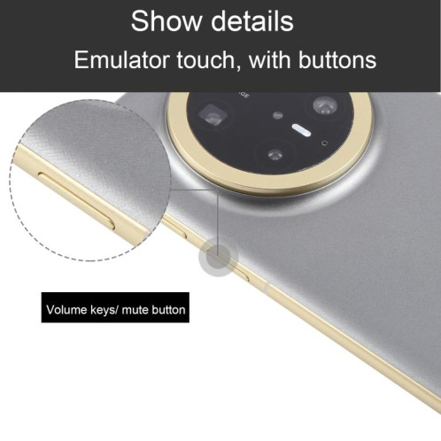 Pour Huawei Mate 70 Pro+ Écran noir non fonctionnel Modèle d'affichage factice (argent) SH816S1418-07