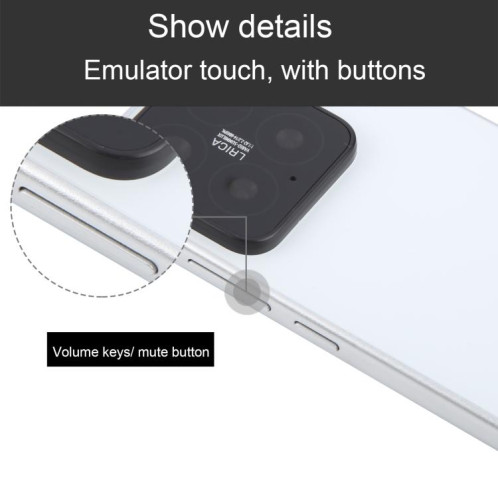 Pour Xiaomi 15, écran noir, faux modèle d'affichage factice non fonctionnel (blanc) SH818W764-07