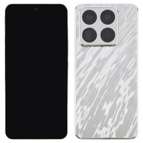 Pour Xiaomi 15 Pro Écran noir Faux modèle d'affichage factice non fonctionnel (argent) SH819S1642-07