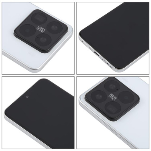 Pour Xiaomi 15 Pro, écran noir, faux modèle d'affichage factice non fonctionnel (blanc) SH819W1341-07