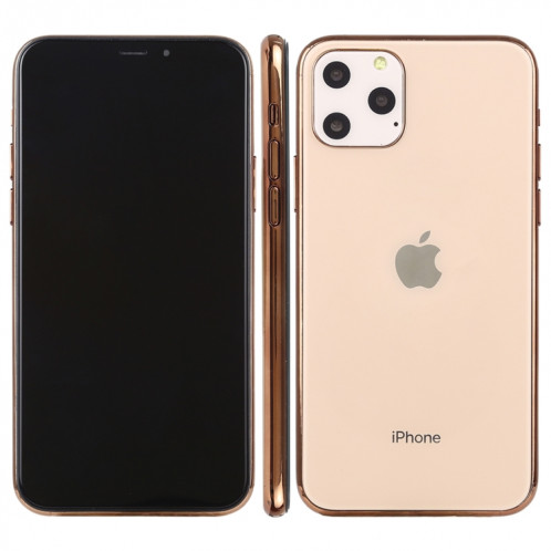 Modèle factice écran noir pour iPhone 11 Pro (5.8 pouces) (Or rose) SH42RG1948-07