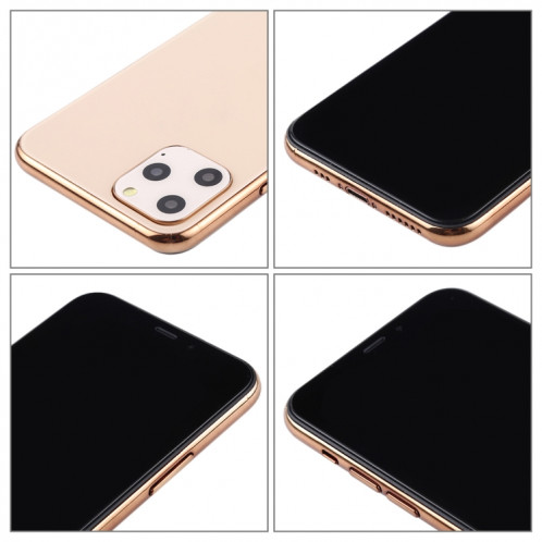 Modèle factice écran noir pour iPhone 11 Pro (5.8 pouces) (Or rose) SH42RG1948-07