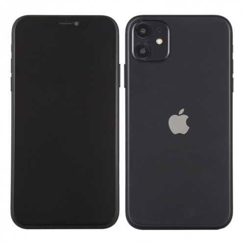 Modèle d'écran factice avec faux écran noir pour iPhone XIR (6.1 pouces) (Noir) SH843B1598-07
