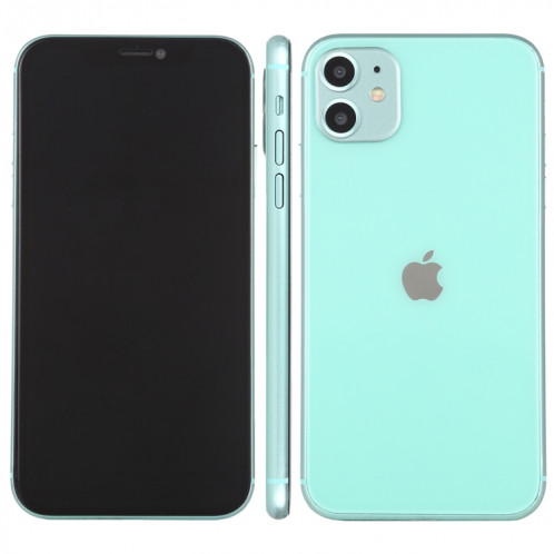 Modèle d'affichage factice factice non-écran noir pour iPhone 11 (vert) SH843G820-07