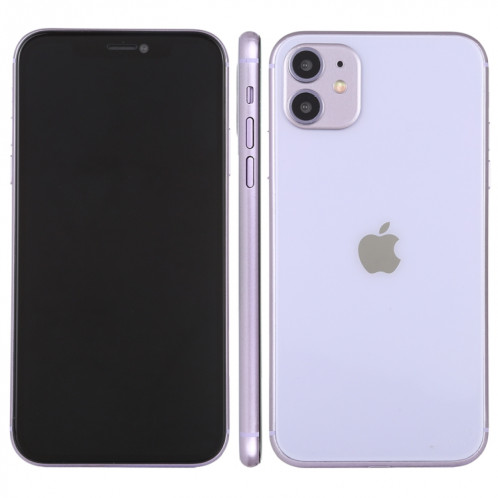 Modèle d'affichage factice factice non-écran noir pour iPhone 11 (violet) SH843P1539-07