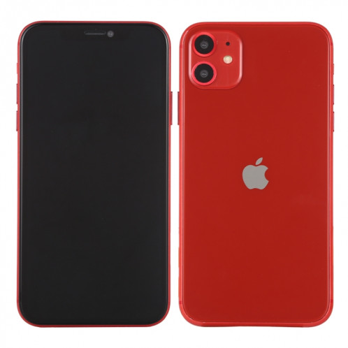 Modèle d'affichage factice factice non fonctionnel pour écran noir pour iPhone 11 (rouge) SH843R1792-07