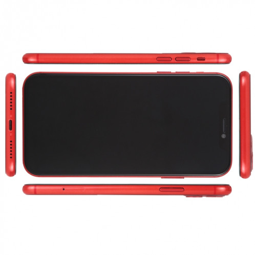 Modèle d'affichage factice factice non fonctionnel pour écran noir pour iPhone 11 (rouge) SH843R1792-07