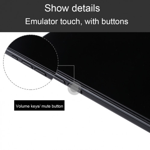 Modèle d'écran factice avec faux écran noir pour iPhone XI Max (6.5 pouces) (Noir) SH844B1972-07