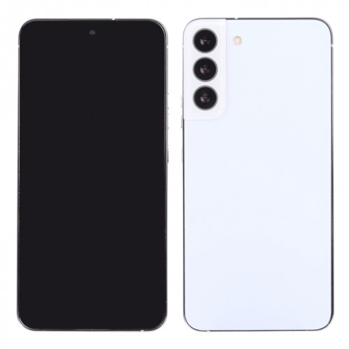 Pour Samsung Galaxy S22 5G écran noir faux modèle d'affichage factice non fonctionnel (blanc) SH856W101-06