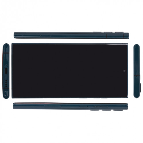 Pour Samsung Galaxy S22 Ultra 5G écran noir faux modèle d'affichage factice non fonctionnel (vert) SH858G1731-06