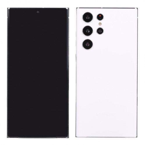 Pour Samsung Galaxy S22 Ultra 5G écran noir faux modèle d'affichage factice non fonctionnel (blanc) SH858W1177-06