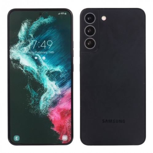 Pour Samsung Galaxy S22 5G écran couleur faux modèle d'affichage factice non fonctionnel (noir) SH859B178-06