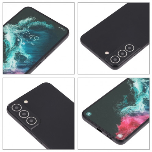 Pour Samsung Galaxy S22 5G écran couleur faux modèle d'affichage factice non fonctionnel (noir) SH859B178-06