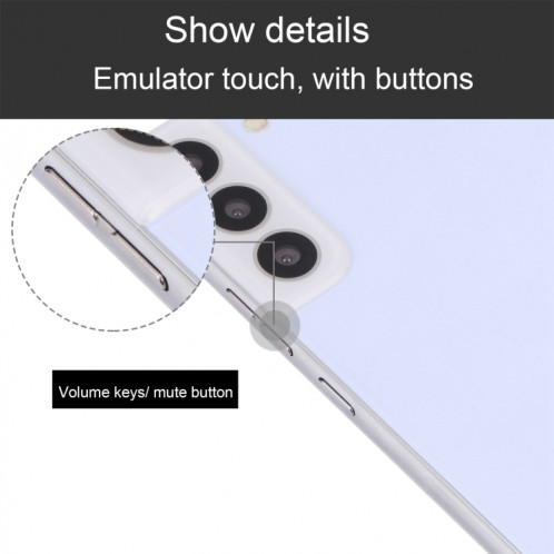 Pour Samsung Galaxy S22 + 5G écran couleur faux modèle d'affichage factice non fonctionnel (blanc) SH860W136-06