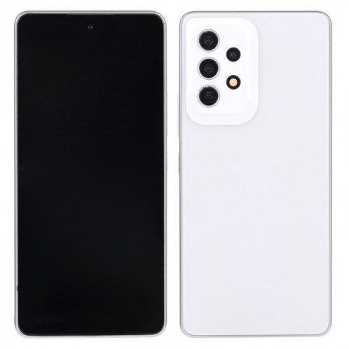 Pour Samsung Galaxy A53 5G écran noir faux modèle d'affichage factice non fonctionnel (blanc) SH863W1807-06