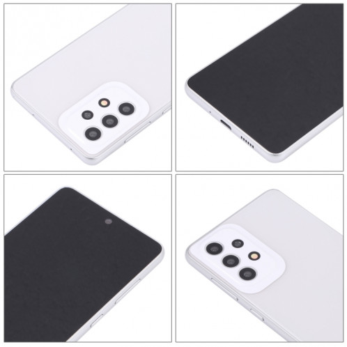 Pour Samsung Galaxy A73 5G écran noir faux modèle d'affichage factice non fonctionnel (blanc) SH864W1450-06