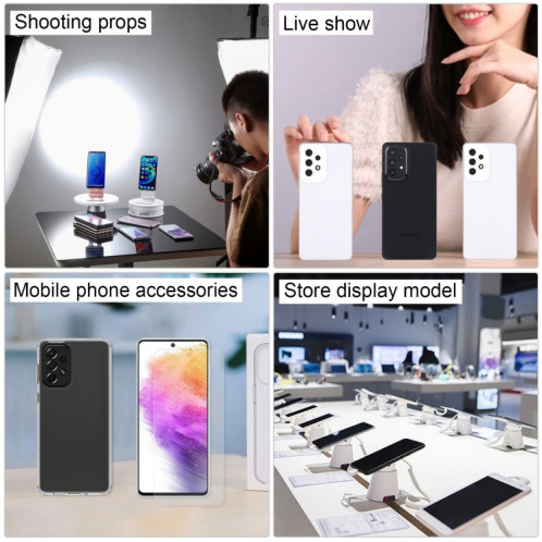 Pour Samsung Galaxy A73 5G écran noir faux modèle d'affichage factice non fonctionnel (noir) SH864B1204-06
